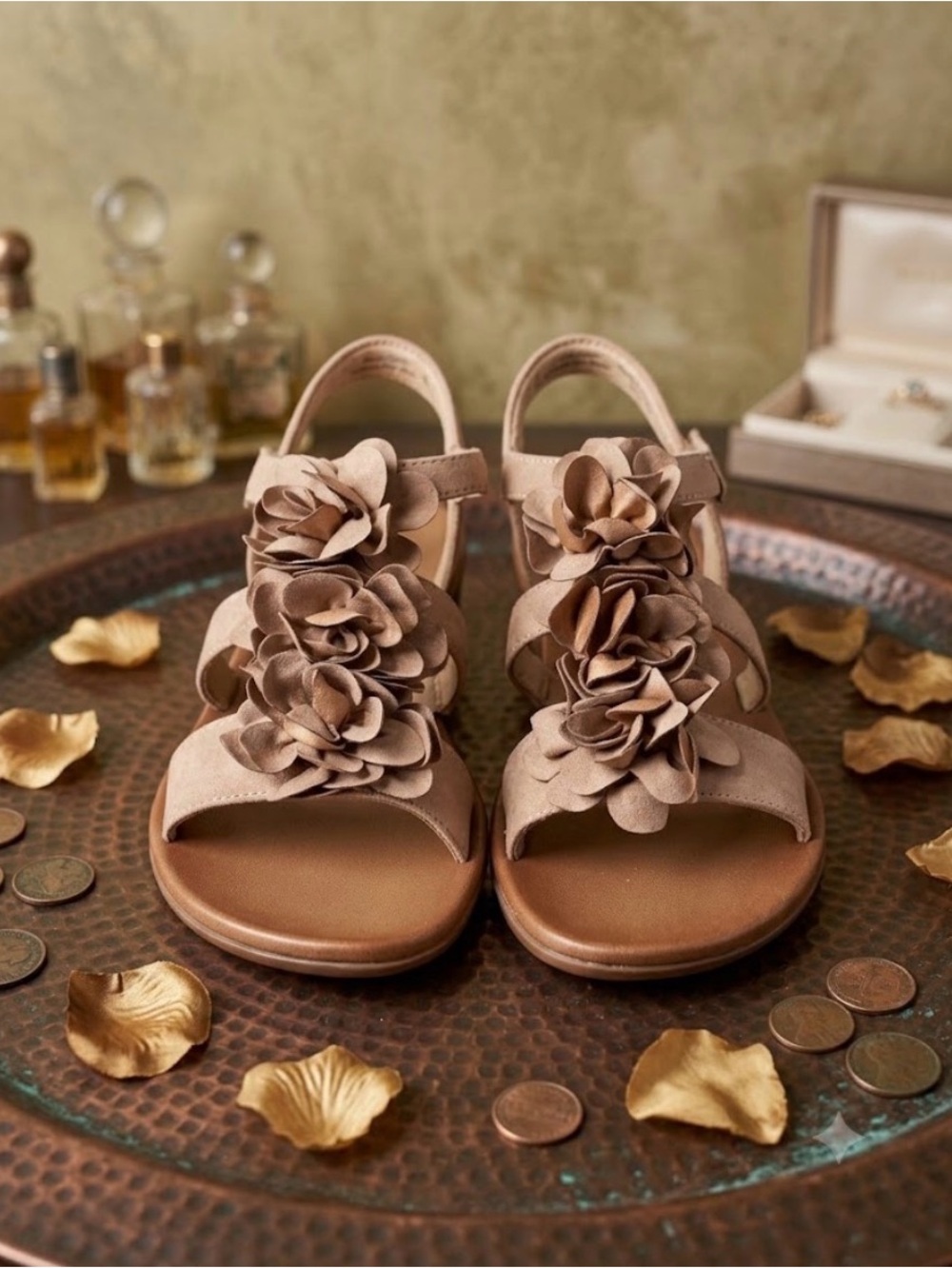 🌸 New Soul Mauve Sandals, Size 7